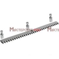 Металлическая зубчатая рейка для приводов для откатных ворот NICE 